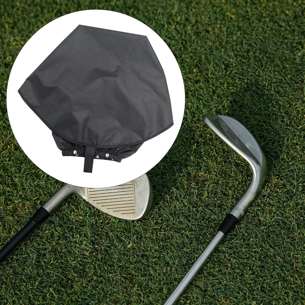 Portable Golf Bag Rain Hood Covers Cover with Spotrs Cape Raincoat Dustproof