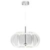 Modern Simple Round Led Chandelier Light Luxury Acrylic Bedroom Pendant Lights Creative Dining Room Hanging Lamp Lustre Fixtures