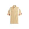 Originals Trefoil Hem Side Slit Sports Short Sleeve Polo Men Tops Yellow HS2012