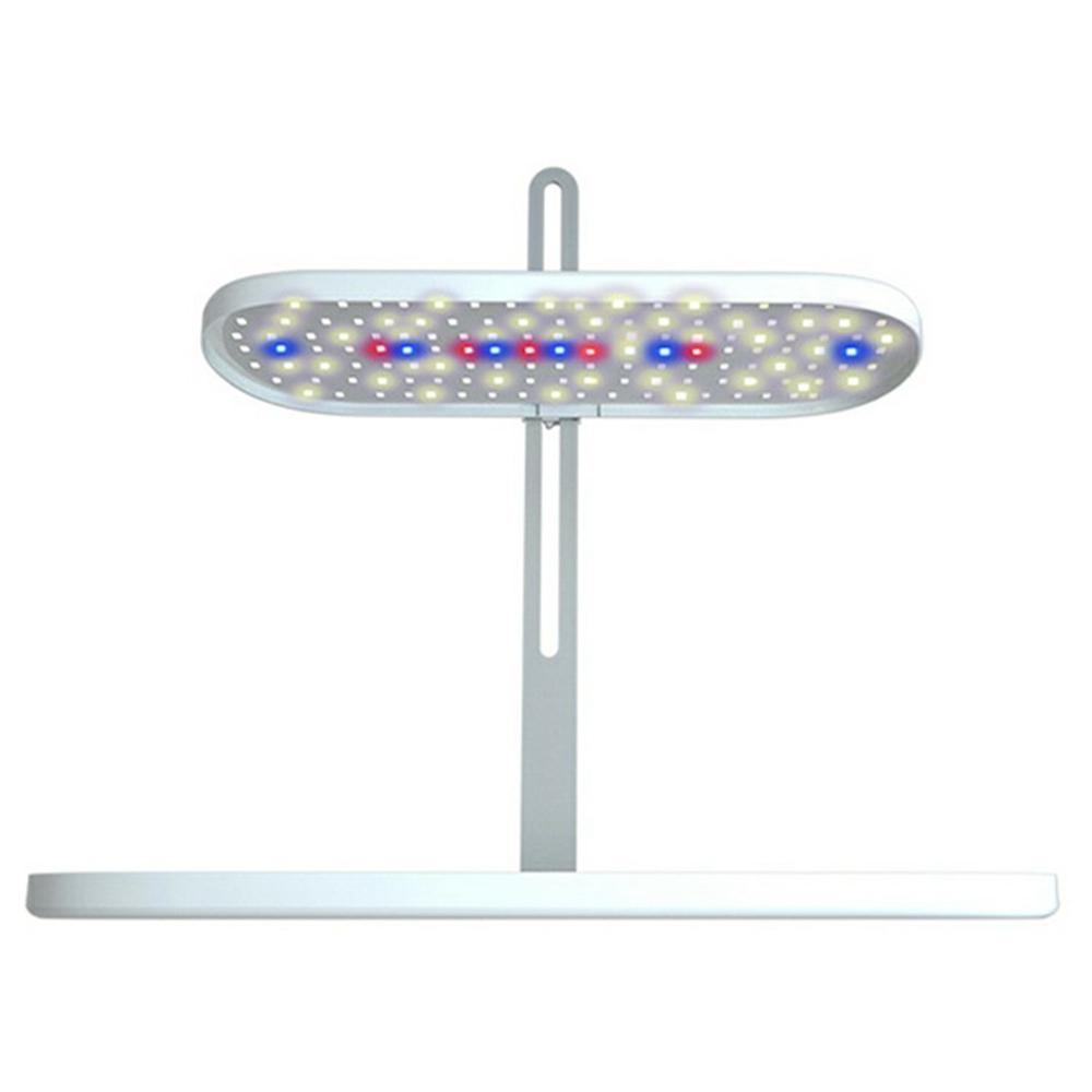 

Halo-01 Aluminum Alloy ABS Desktop Plant Light Succulents Timing Full Spectrum Grow Lamp EU Plug