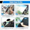 Retractable Car Sun Shades - Accordion Foldable Windshield Sunshade Blocks 99% UV Rays Fits Various Models