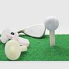 4 Pcs Golf Practice Tees Indoor and Outdoor Golf Soft Rubber Tees Holder for Golf Hitting Mats and Outdoor Training