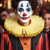 Colorful Exaggerated Ralph Collar Clown Costume Cosplay Collar Detachable Neck Ruffle Fake Collar Performance Props