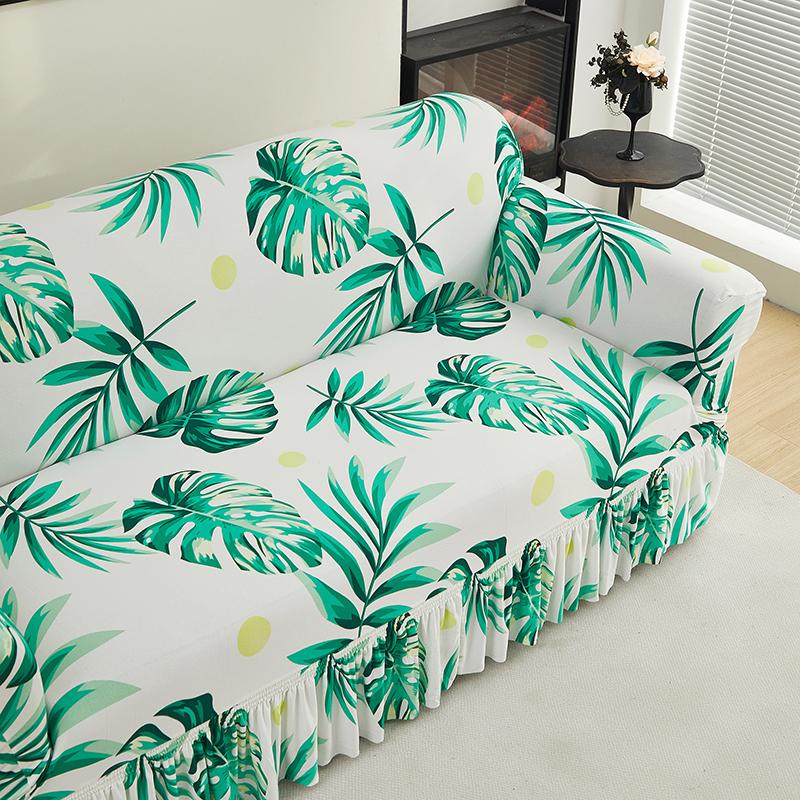 stretch floral Couch Cover Sofa Covers Washable Furniture Protector for Dogs Corner sofa skirt 1/2/3/4 seater sofa slipcovers