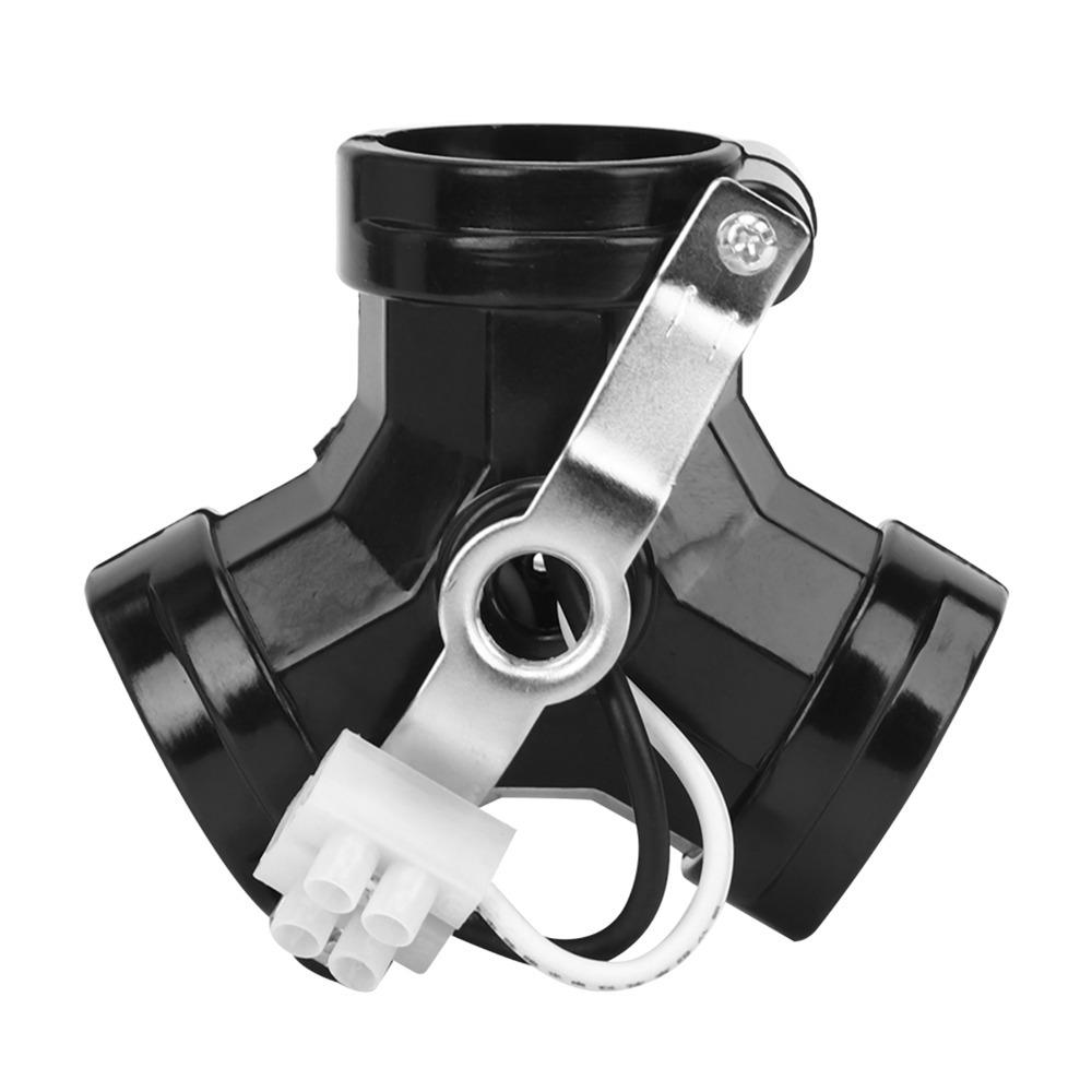 

2PCS Black Lamp Holder Socket E27 Light Socket Adapter Multi Head Lamp Holder DIY Lighting E27 three-head