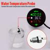 9-24V Waterproof 5-In-1 Motorcycle Led Night Vission Multi-function Voltmeter For Volatge Timer Temperature Usb Charger