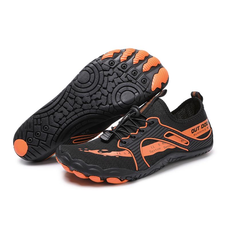 Atmungsaktive Wassersport-Schuhe Unisex Schnelltrocknende Watschuhe Rutschfeste Wasserschuhe zum Surfen Tauchen Angeln