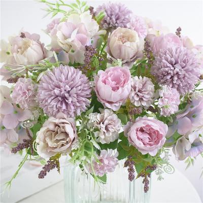Fake Flowers, Simulated Bouquets, Plastic Flower Bouquets, Roses, Silk Cloth Flowers, Dried Flowers, Home Decor and Decoration