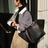 High-end Wing Bag Leather Women's Soft Fashionable Tote 2024 Portable Briefcase