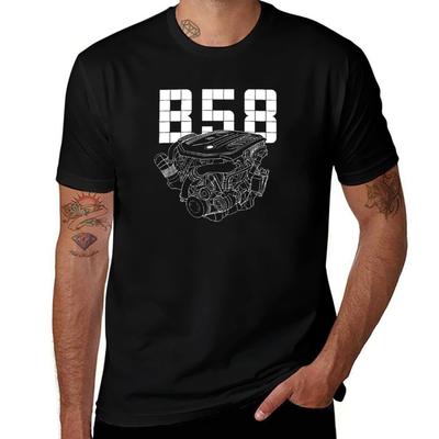 B58 Motor T-Shirt T-Shirts für Mann Baumwolle Mann T-Shirts Grafik T-Shirt