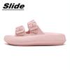 Oversized Slippers for Men Boken Adjustable Summer Outwear Couple EVA Soft Sole Thick Sole Cool Slippers