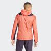Adidas Ekiden Running Jacket With Letter Print And Color Blocking Men Jacket Light-Red IU0688