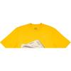 Palace Plow Mans T-Shirt Citrus Triangle Sandwich Pattern Short Sleeve T-Shirt Unisex T-Shirt Yellow PAL-SS18-066