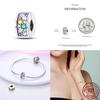 Copper Zircon Series Charms Fit Original Pan Bracelet&Bangle Diy Beads For Women Birthday Fine Jewelry Gift