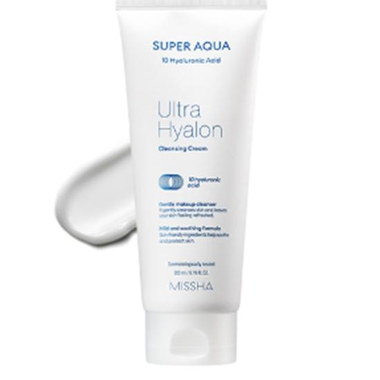 

Очищающий крем Missha Super Aqua Ultra Hyalon 0