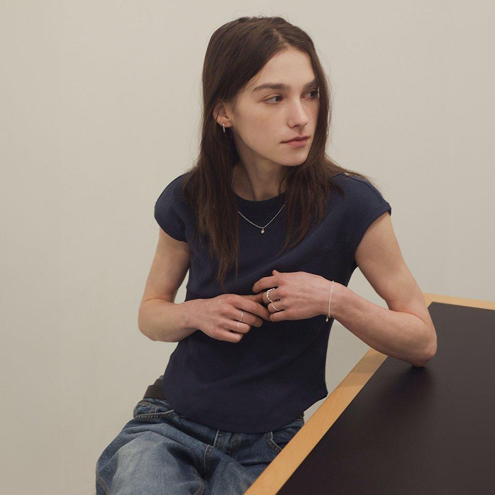 14K Gold-Filled Silver Love Dew Necklace