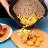 100pcs Disposable Air Fryer Parchment Paper Air Fryer Paper Liner Non Stick Steamer Liner Oven Microwave Steamer Basket