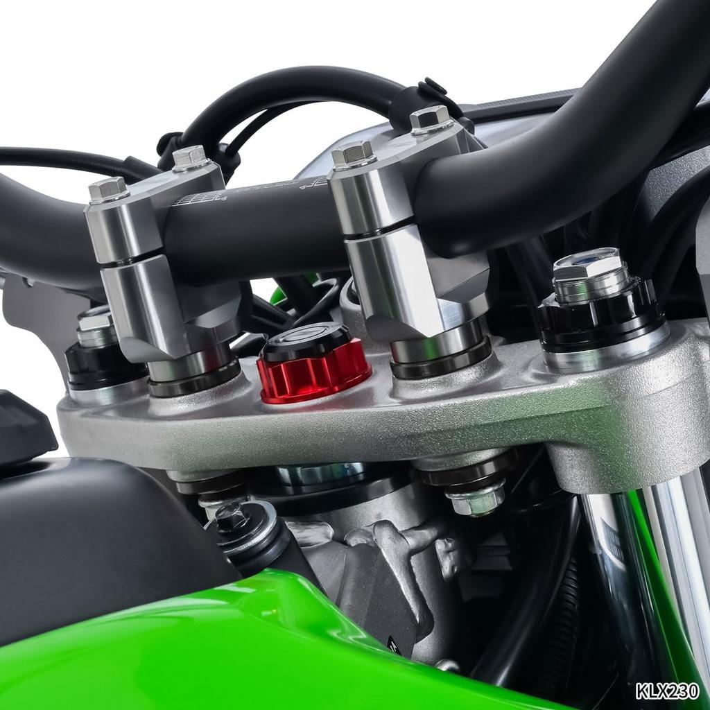 ZETA RACING Rubber Killer Black D8458 for KX125/250, KX250F/450F, KLX230/S/SM/SHERPA/R/RS etc.