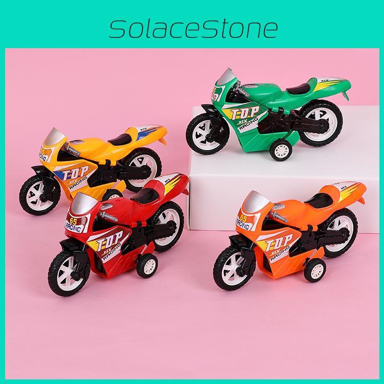 Large Plastic Childrens Motorcycle Toy With Push And Slide Function For Early Learning