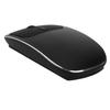 Wireless Mouse 2.4GHz Durable Portable Rechargeable Adjustable DPI Office Mouse with Type C Adapter for Home Travel