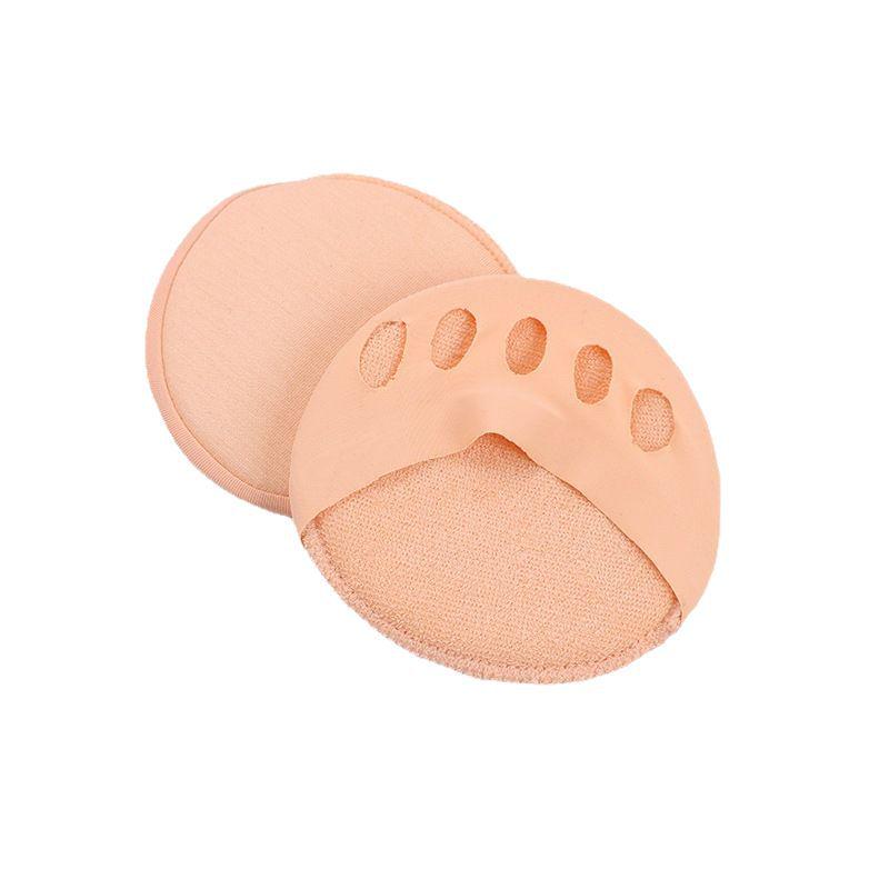 Invisible Forefoot Pad: Sweat-Absorbent, Odor-Resistant Cotton Half Socks for Women's High Heels