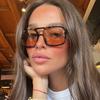 Big Square Sunglasses Fashion Sun Glasses For Women Mens Trend Eyeglasses Yellow Blue Lens Retro Vintage Eyewears Travel 307460