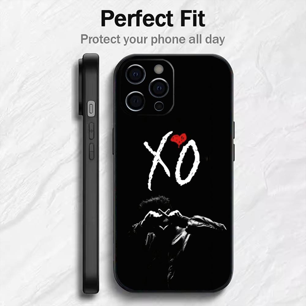 

Abel The Blinding Lights W-Wee-knd Phone Case For iPhone17,16,15,14,13,12 Plus,Max Soft Silicone Black Cover iPhone12PRO