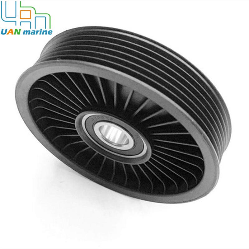57-8638764 Serpentine Belt Idler 4-1/4" Pulley for MerCruiser Alpha Bravo Race Stern Drive 864625T  57-862086 57-8620861