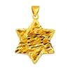 Gold Brass Star Pendant Ladies Exquisite Pendant Joker Hollow Pendant Version of Simple and Advanced Style Cute.