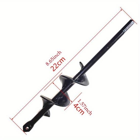 

1 комплект, ручная дрель, электрическая дрель, сверло для полива, шнековое сверло, роет лунки для растений чёрный