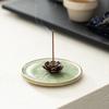 Lotus incense insert ceramic incense insert tray incense rack, line incense tray incense burner household aromatherapy incense holder indoor incense