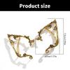 Not Piercing Earrings Gothic Ear Clip Stylish Ear Cuff Women Ear Jewelry Suitable for Fashion Youthful Women and Girls