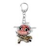 5cm Acrylic Anime Cartoon Kamado Nezuko Agatsuma Tanjiro Giyuu Q Version Keychain Game Character Backpack Pendant Charm Gift Toy