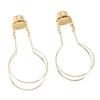 Bulb Clip Adapter Metal Wire Rust Proof Clip On Bulb Lampshade Holder with Finial Top for Table Lamp Floor Lamp 2pcs