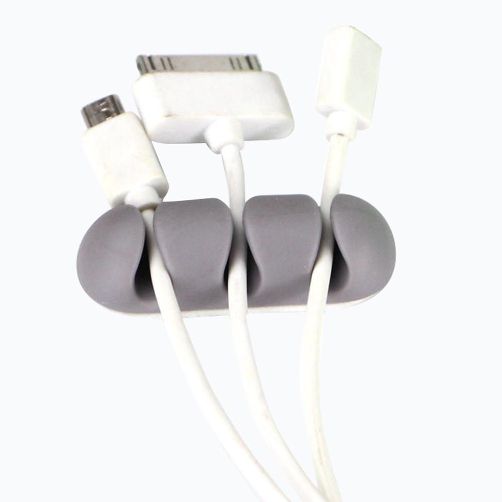 

Держатель данных кабеля Клейкий настенный шнур Настольный органайзер для зарядки