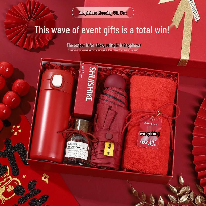 2026 Year of the Horse Customizable Employee Gift Set – Practical and Creative New Year Souvenirs