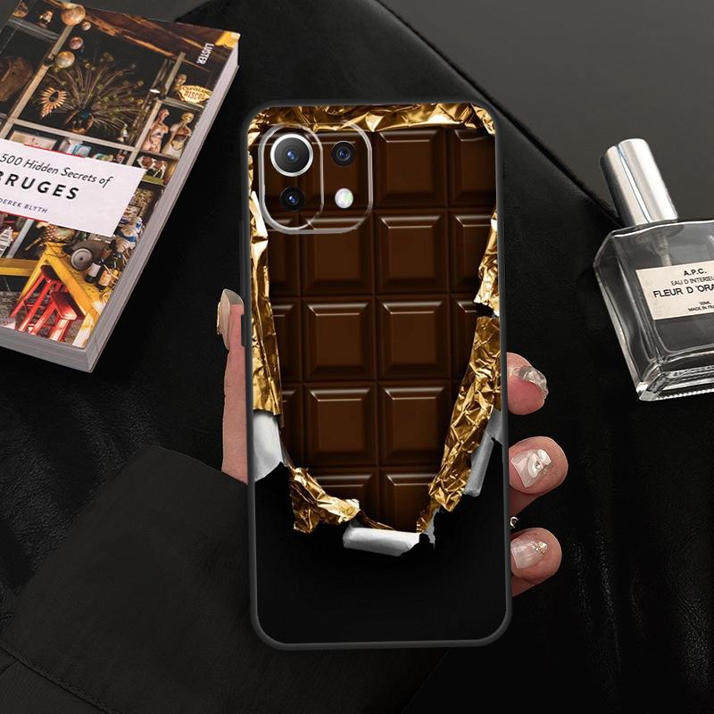 Chocolate Bar Case For Xiaomi 13 14 15 Ultra 11T 12T 13T 14T Pro POCO X7 Pro X3 X5 X6 F5 F6 M6 Pro Cover
