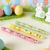 3/6Pcs Erasable Ballpoint Pen Cute Bunny And Easter Egg Pens 0.5mm Blue Ink Smooth Writing Pen for School Office Gift