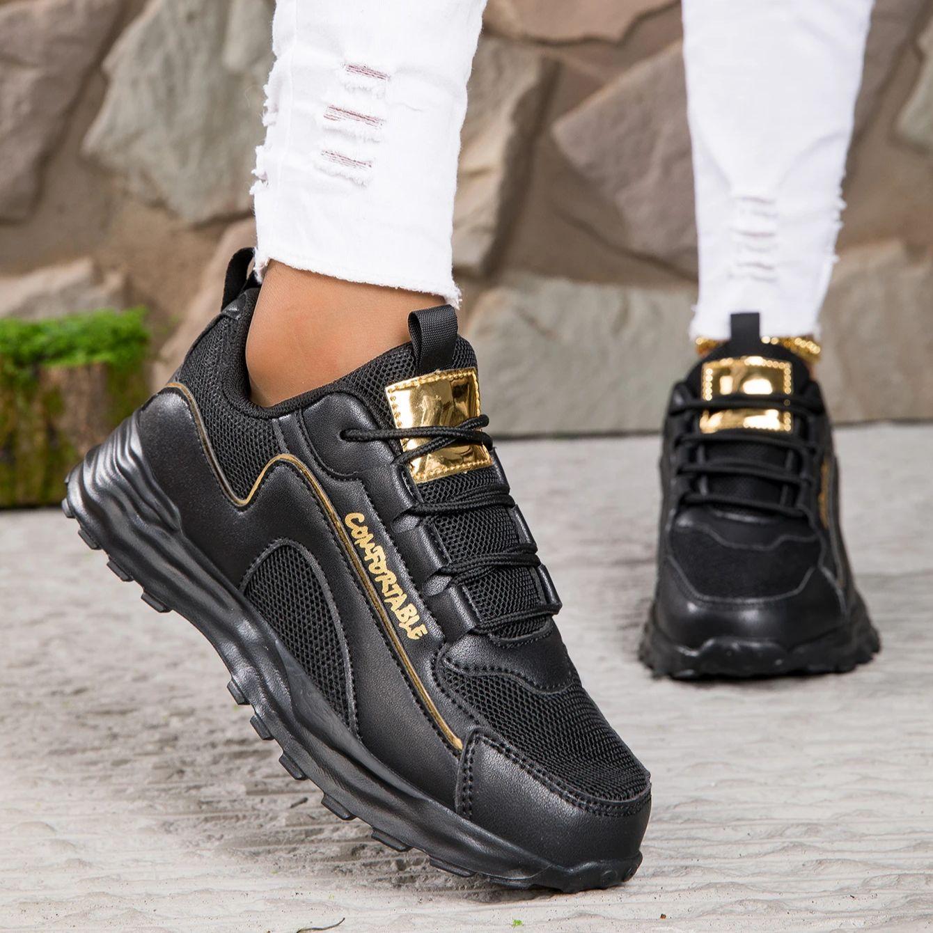 

Кроссовки Женская обувь 2023 Новый узор парусиновая обувь повседневная женская спортивная обувь плоская шнуровка взрослая Zapatillas Mujer 42 чёрный