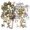 New 50g/pack Key Charms Findings Mini Charms Necklace Pendant Metal Craft Jewelry Making Supplies