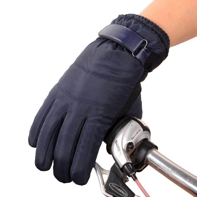 Autumn and Winter Men's Touch Screen Gloves Warm Cycling Outdoor Non-slip Skiing Rain Gloves Foreign Trade Wholesale