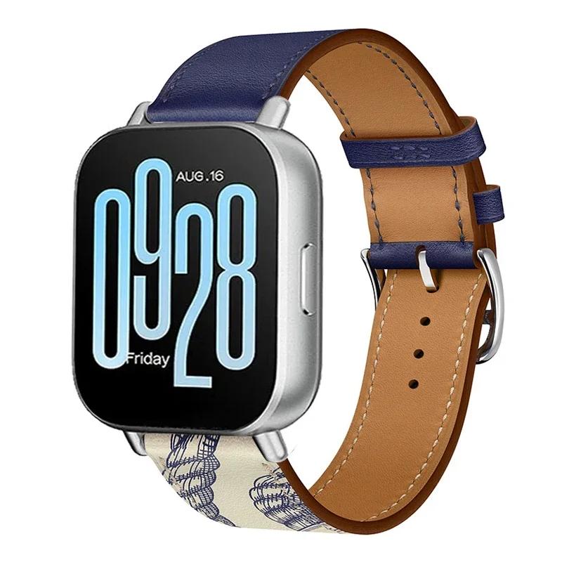 Leather Bracelet Loop For Realme Watch 5 Wrist Strap Accessories 22mm Correa For Realme Watch S2/3 3Pro S SPro/2 2 Pro Watchband