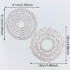 2pcs/set Round Lace Frame Background Metal Cutting Dies Scrapbooking Making Cards Decorative Embossing Crafts
