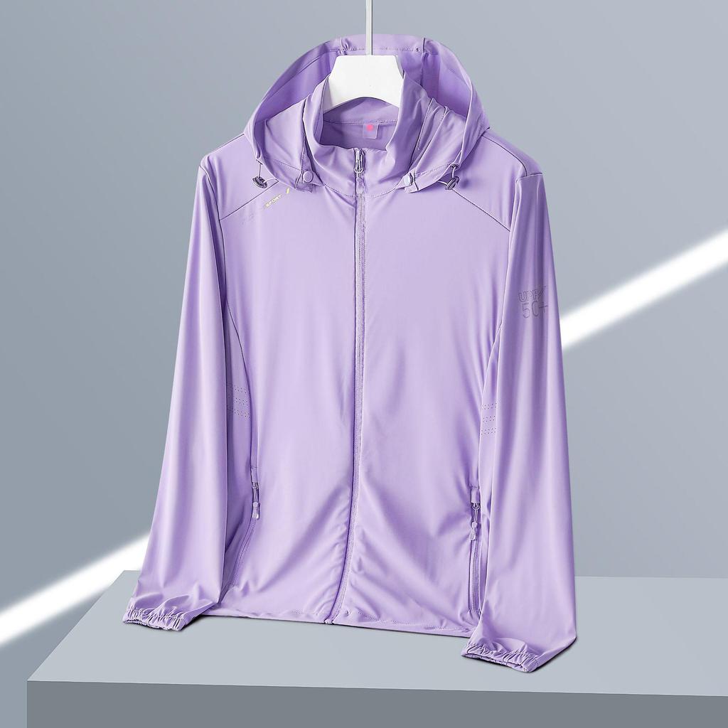 Herren-Sommerjacke aus Eisseide mit Sonnenschutz zum Angeln und für den Außenbereich