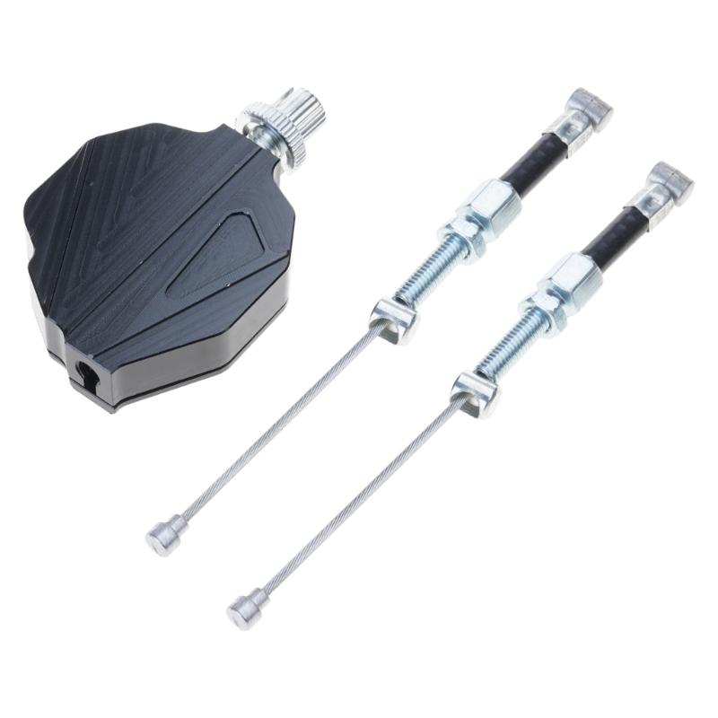 

Aluminum Easy Pull Cable Line Motorcycle Stunt Clutch Cable Universal for Most Motorbikes and ATVs Easy Installation чёрный