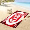 Hallescher FC Print Beach Towel, Large Soft Quick Dry Towel for Beach Camping Swimming