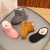 Winter Children's Snow Boots Girls' Shoes Winter Boys' Boots Baby Non Slip Plush Thick Cotton Shoes
