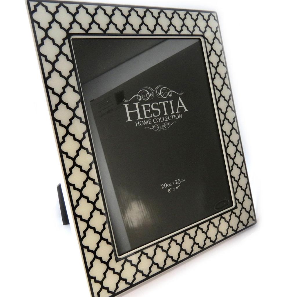 Les Trésors De Lily [L6832] - Photo Frame 'Liz' Black White (20x25 Cm)