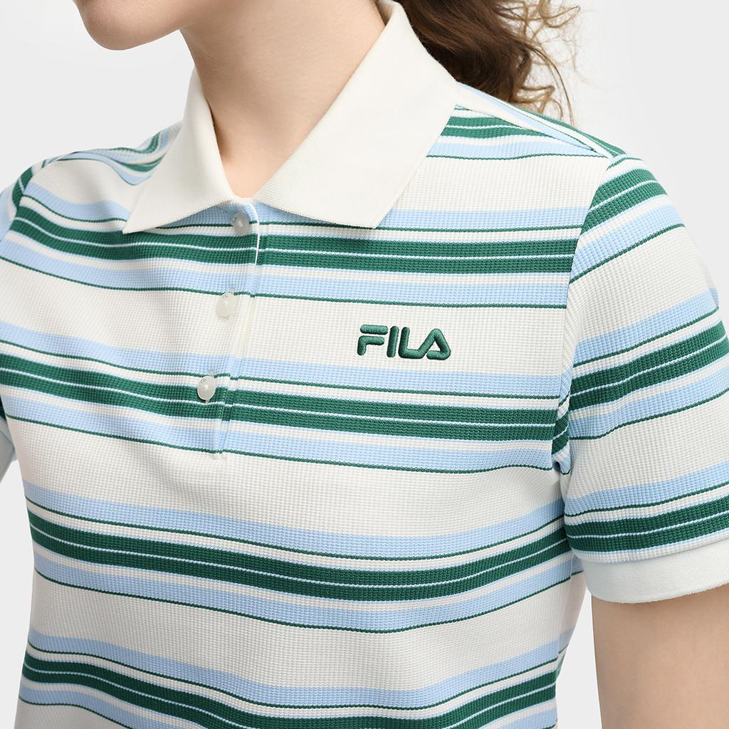 New FILA ORIGINALE Polo Shirt Women's F11W539108F-WT