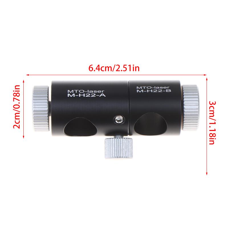 Optical Bracket Laser Module Installation Bracket DIY Laser Mount Multi-axis Universal Joint Accessories